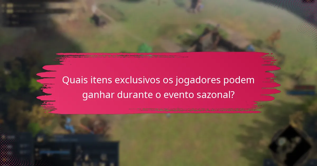 Quais são os desafios de tempo limitado no evento sazonal atual?
